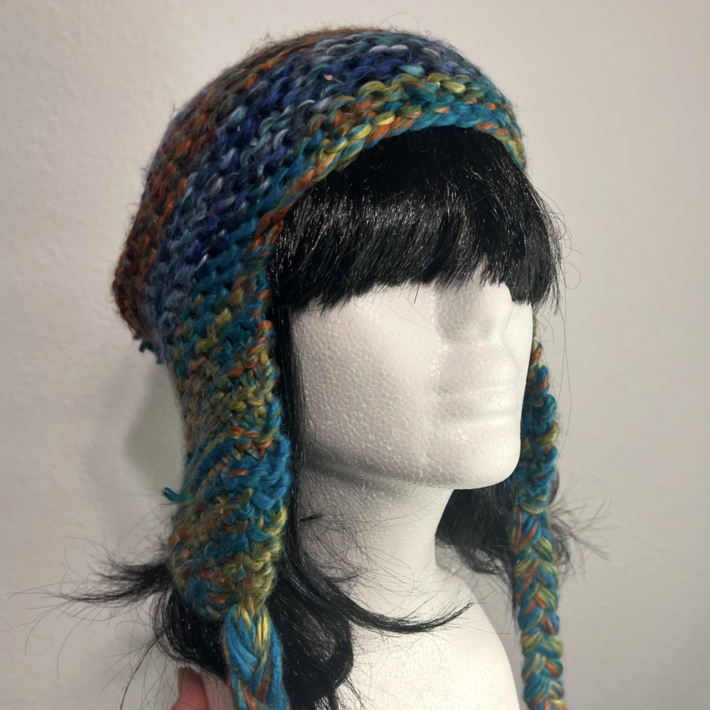 Bright & Playful Earflap Beanie